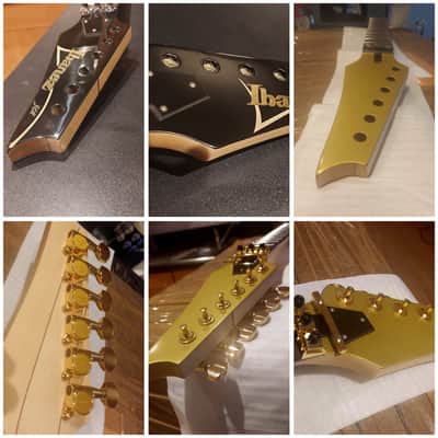 Ibanez Modded RG470 Parts Guitar Pia Sun Dew Gold Insane Mod REPLICA - Please Read Description! image 11
