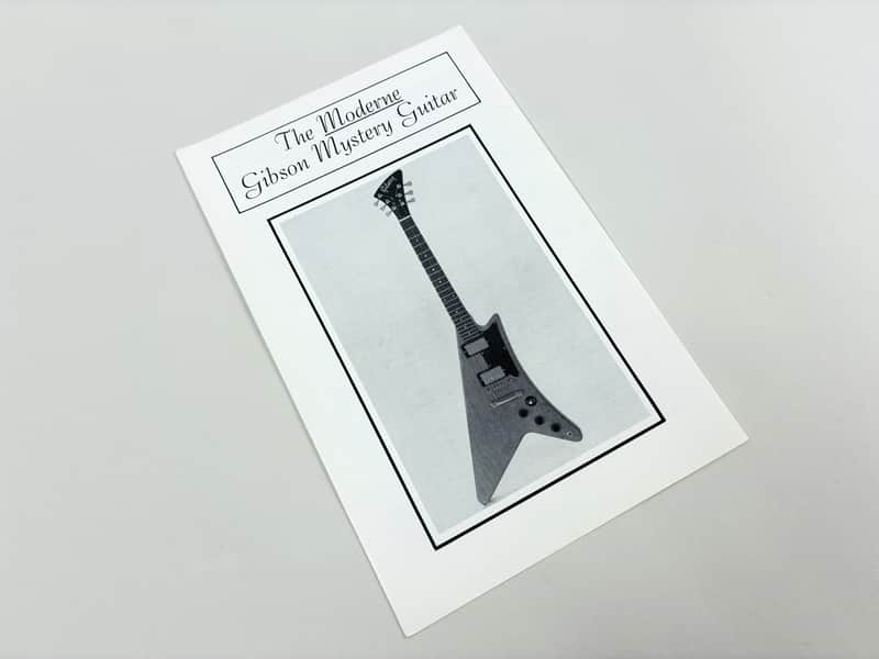 Gibson Moderne – Rock’s Holy Grail Brocher. 1982 image 1