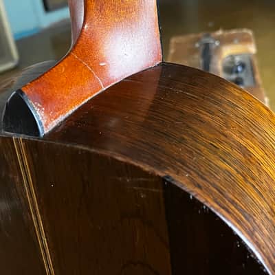 1920s Slotted Headstock Parlor Acoustic | Solid Brazilian Rosewood Back & Sides | Spruce Top | Ebony Fingerboard image 20