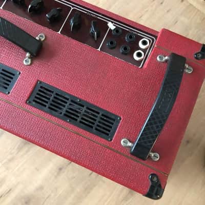 Vox AC30/6 TBX 3-Channel 30-Watt 2x12" Blue Alnico Guitar Combo 1995 Red (Warranty) image 4