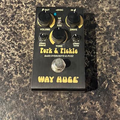 Way Huge Smalls Pork & Pickle Bass Overdrive & Fuzz 2019 - Present - Black image 2