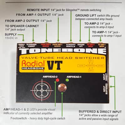 Radial Tonebone Headbone VT 2010s - Yellow image 11