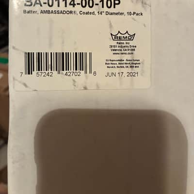 Remo Ambassador Coated 14” Lot of 4 image 4