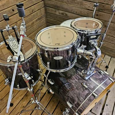 Drum Kit Pearl Vision VML Maple, Ash Fade Tamo USED! RKASH030926 image 7