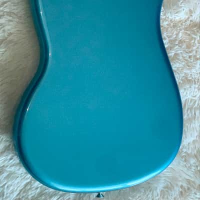 2024 Fender Offset Series limited edition Mustang Bass PJ with Pau Ferro Fretboard electric bass guitar image 4