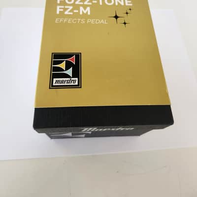 Used Maestro Fuzz-Tone FZ-M Fuzz Pedal - Yellow Graphic w/ Original Box image 7