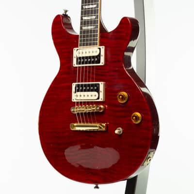 Gibson Les Paul Standard Double Cutaway Plus 2001 Trans Red image 8