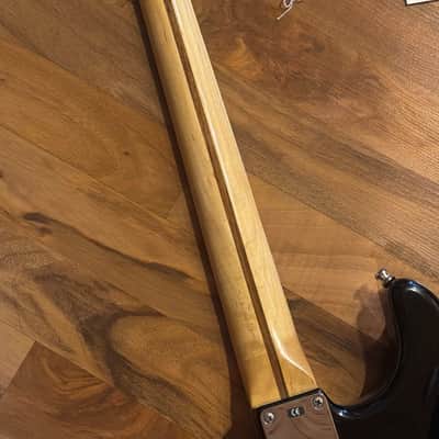 Fender Stratocaster 2001 Black Maple with Chainsaw case image 6
