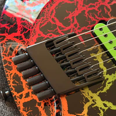 Kiesel Osiris Multiscale OM6 6-String Electric Guitar Crackle Finish USA American Fanned Frets 2020 image 4
