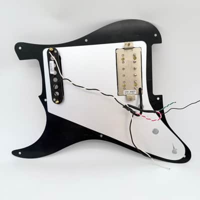 Stratocaster Loaded Pickguard Duncan Pearly Gates SSL-7 bplg603 image 2
