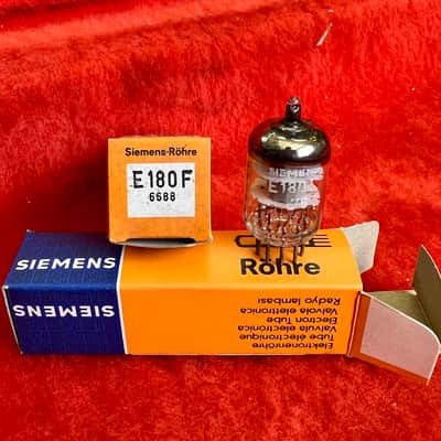 Siemens E180f 6688 c 1960 - NOS telefunken v72-a tab tube microphone preamplifier original vintage image 1
