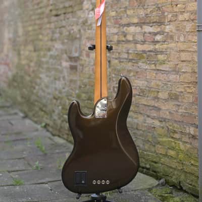 Fender American Ultra II Jazz Bass® - Texas Tea image 17