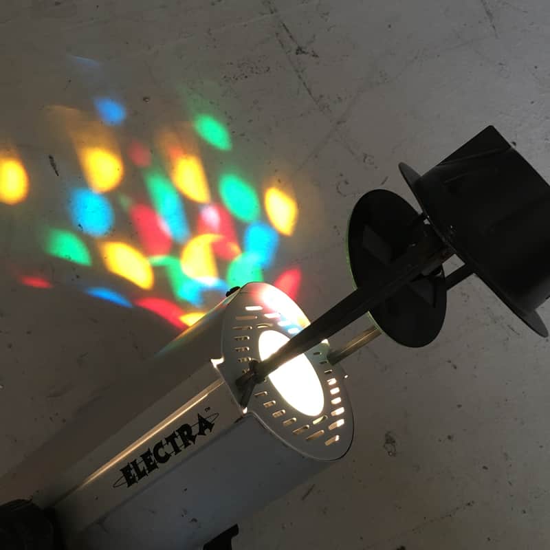 American DJ ELECTRA-LED Scanning Mirrored Moonflower Effects Light image 1