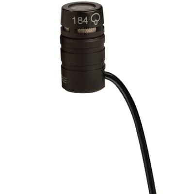 Shure WL184 Supercardioid Condenser Lavalier Mic w/ 4' TA4F Cable
