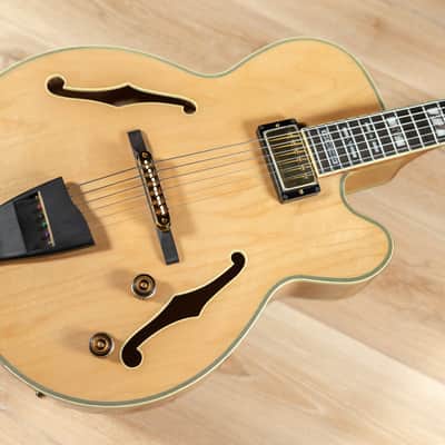 Ibanez PM200 Pat Metheny Signature Hollowbody Guitar w/Case - Natural image 9