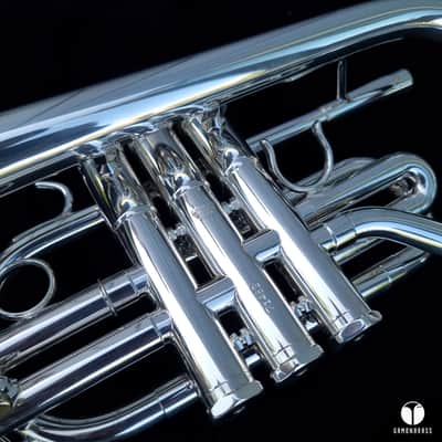 Custom Schilke Chicago XA1 English style cornet mouthpiece gamonbrass image 18