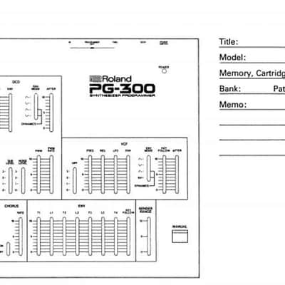 PG-300 Synth Programmer for Roland Alpha Juno 1/2 & MKS-50 image 12