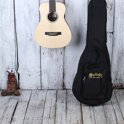 Martin LX1E Little Martin Acoustic Electric Guitar Solid Spruce Top with Gig Bag image 2