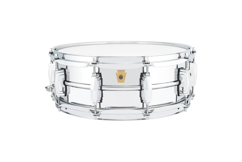 Ludwig Chrome Over Brass 5x14 "Super Ludwig" Snare Drum | LB400B | NEW | Authorized Dealer image 1