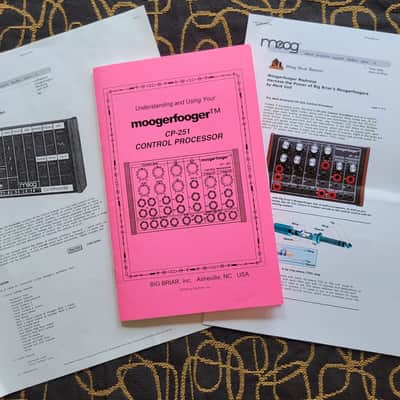 Moog Moogerfooger CP-251 Control Processor - Maple image 3