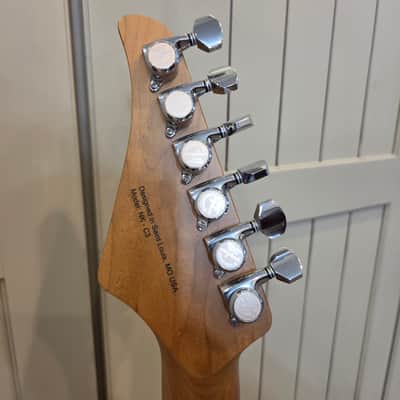 EART Corsair w/ DiMarzio Kotzen - Transparent Blue Burst image 18