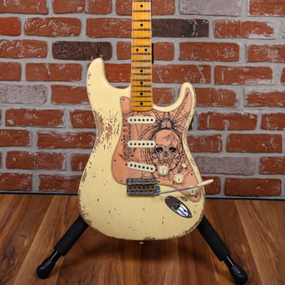 Fender Custom Shop SR25-69 Stratocaster Heavy Relic Aged Vintage White 2026 w/OHSC image 4