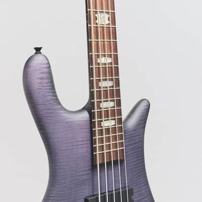 Spector Euro 5 LX 5 String Neck Through Electric Bass Guitar - Nightshade Matte image 7