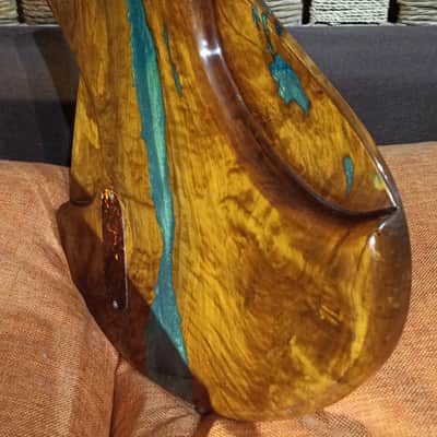 PeaceQ Custom Deluxe Goldfoil Olive Burl image 8