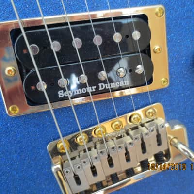 Kramer Baretta 2018 Blue Sparkle "custom" 1 of 1...TOTALL ..$349...2 weeks left ONLY! image 3