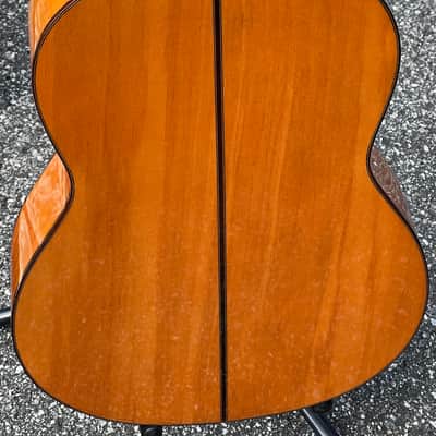 Jose Romero Estudio Flamenco Blanca Nylon String Guitar W/HSC Natural image 7