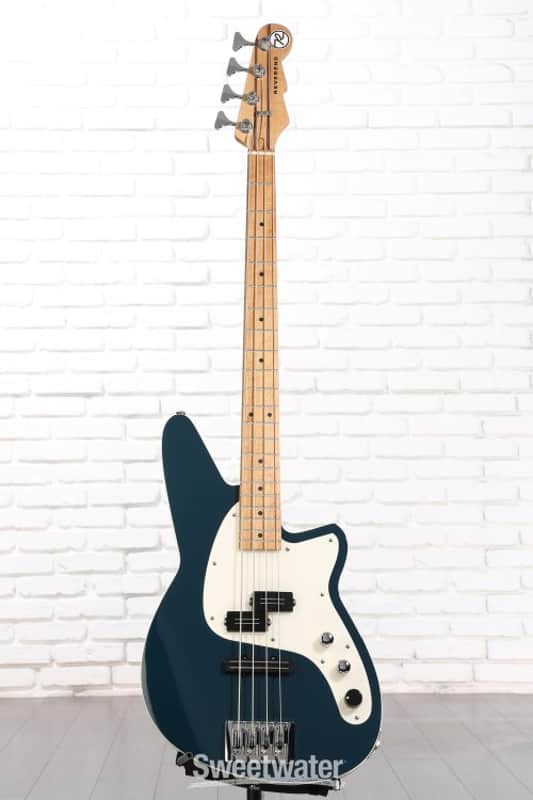 Reverend Decision Electric Bass Guitar - High Tide Blue  Maple Fingerboard (DeciHTBd1) image 1