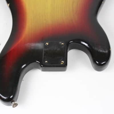 1978 Fender Precision Bass BODY Sunburst ASH Super CLEAN USA 4-Bolt Lightweight 5.2 lbs PBass 1970's Vintage image 14