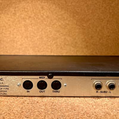 E-MU – Morpheus 32-Voice Z-Plane Synth – 1990s – MINT condition !  – Serviced – Warranty image 13