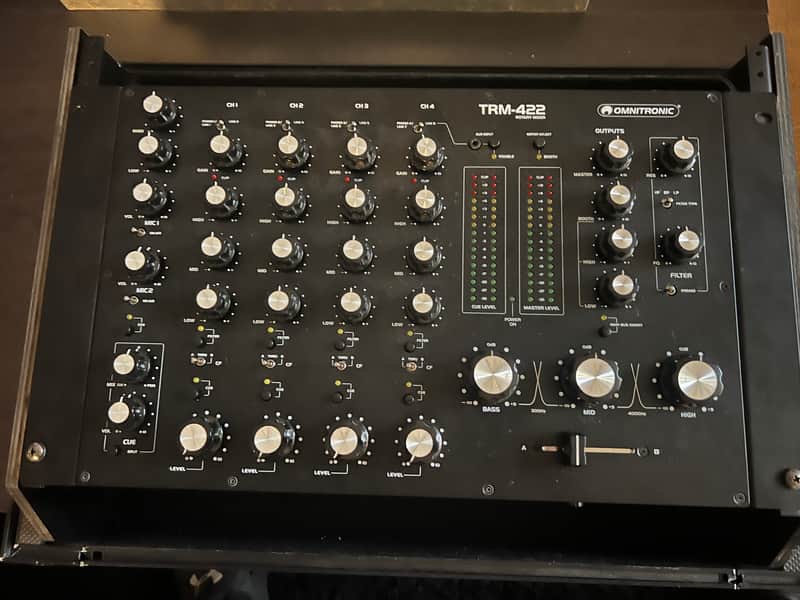 Omnitronic TRM-422 2022 - Black image 1