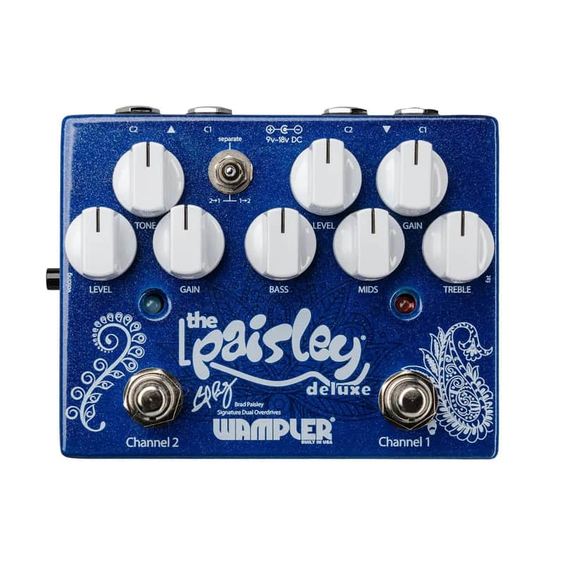 Wampler Brad Paisley: Paisley Deluxe Overdrive Pedal image 1