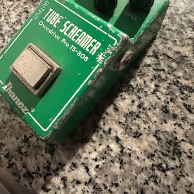 Ibanez TS-808 Tube Screamer Overdrive Pro 1980 - Green RC-4558P Malaysia Chip image 3