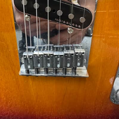 Fender American Elite Telecaster with Maple Fretboard 2015 (first year) Aged Cherry Burst image 4
