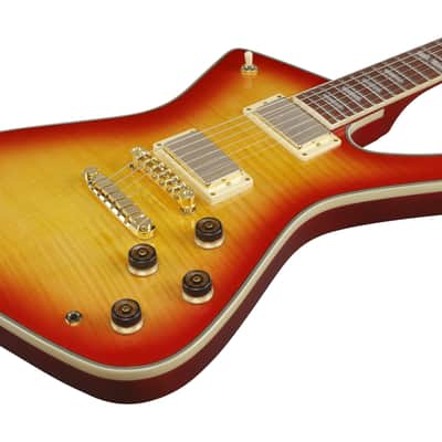 Ibanez IC420FM-CRS Iceman E-Gitarre 6-String - Cherry Sunburst + Gigbag image 4