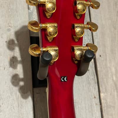 Washburn HB35-WRK Semi-Hollowbody Wine Red, Fantastic Tone, Professional Setup Hard Shell Case & Ships Fast Too ! image 12
