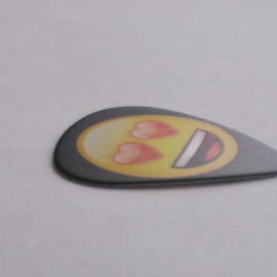 new in package (old stock) Perri's Leather Ltd. / Perri's LP12-EMO5 emoji Guitar Picks - Med Gauge - Celluloid Plastic, 351 shape - but slightly curved (LP12EMO5) image 10