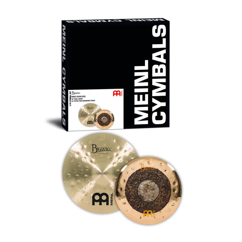 Meinl Cymbals BMIX2 Byzance Mixed Set Crash Pack image 1