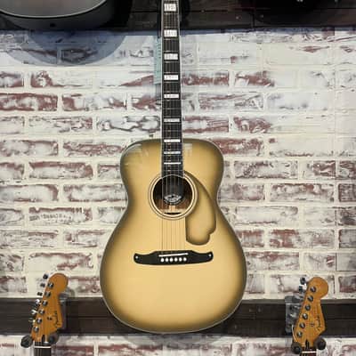 Fender Limited Edition California Vintage Malibu with Case, Antigua Pickguard, Antigua image 1