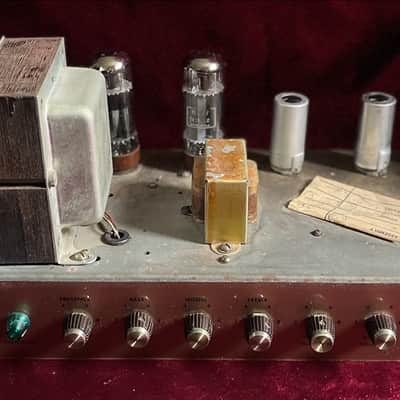 1968 Marshall JMP Super Bass 100 PLEXI Hendrix Page Kossoff image 8