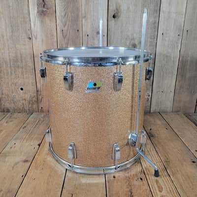 Ludwig Pro Beat Floor Tom 16" x 16" 1976 - Champagne Sparkle image 1