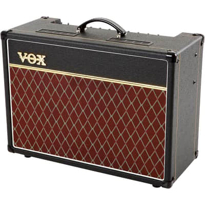 Vox AC15C1X Custom Tube Combo Amp with Alnico Blue Speaker (Open Direct) image 4