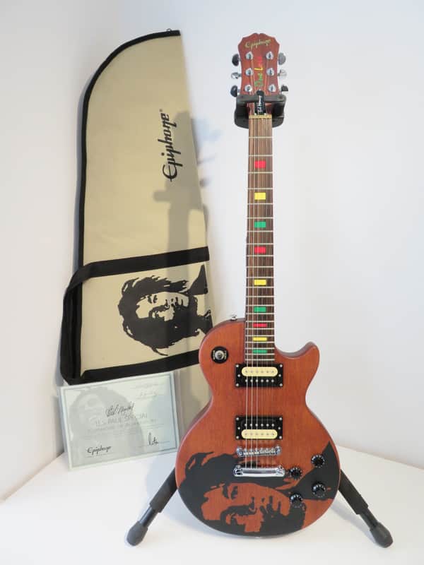 2004 Epiphone Les Paul Special One Love Bob Marley Ltd Edition Electric Guitar image 1