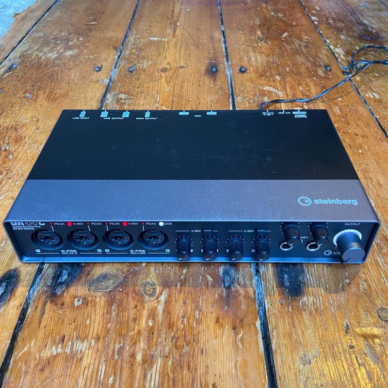 Steinberg UR44C USB 3.0 Audio Interface 2019 - 2020 - Black image 1
