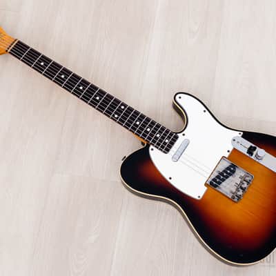 1983 Fender JV '62 Telecaster Custom TL62B-65 Sunburst w/ Case, Japan MIJ Fujigen image 12