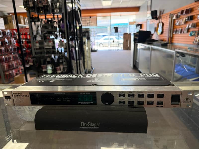 Behringer Feedback Destroyer Pro DSP1100P 2000s - Black / Silver image 1
