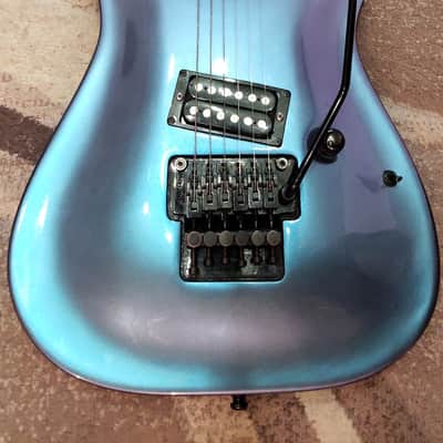 Kramer C-1 Grace Series 1989 Flip Flop Blue Metallic image 8
